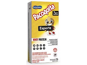 Paçoquita Esporte Whey Protein 18g C/ 4Unid - 72g