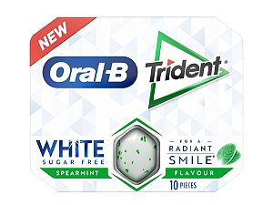 Chiclete Trident Oral-B Spearmint 10un Importado 17g