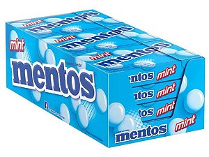 Bala Mentos Slim Box Ice Mint Menta C/ 12unid 289g