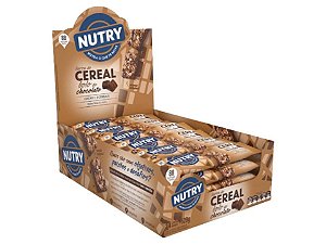 Barra Cereal Nutry Bolo Chocolate 22g C/24 Unid