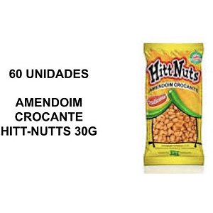 Amendoim Crocante Hitt Nuts Amenbra Fardo C/ 60 unid 1,8kG