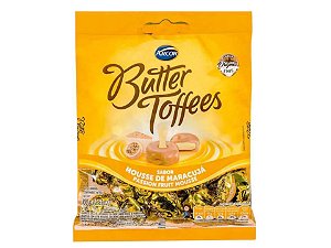 Bala Butter Toffees Mousse de Maracujá 100g
