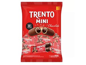 Chocolate Trento Mini Ao Leite C/ 50unid 800g