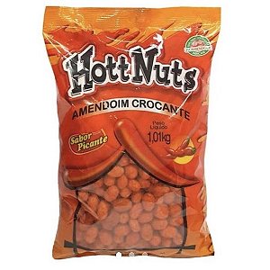 Amendoim Crocante Hott Nuts Picante Amenbra 1Kg