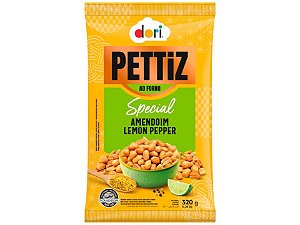 Amendoim Pettiz ao Forno Lemon Pepper 320g