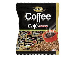 Bala Café Coffee Pocket Cremosa Riclan 500g