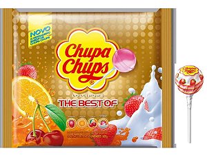 Pirulito Chupa Chups Frutas Pacote C/50 unidades - 600g
