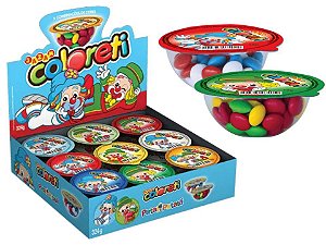 Chocolate Coloreti Festa Patati Patatá 18g C/ 18Un - 324g