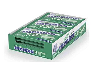 Chiclete Mentos Sem Açúcar Spearmint C/ 15un 127,5g