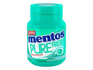 Chiclete Mentos Pure Fresh Wintergreen Pote 56g