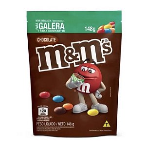 M&M's Chocolate Confeito ao Leite Pacote 132g