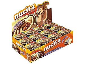 Creme Avelã Leite e Chocolate Nucita C/ 48u 480g