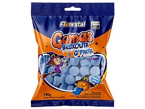 Bala de Goma Bruxolita Q Pinta Halloween 190g