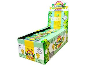 Doce Banana Sem Açúcar Diet Bananada Fazendinha C/ 32u