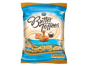 Bala Butter Toffees Leite Arcor 400g