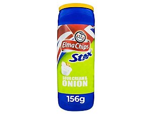 Batata Elma Chips Stax Sour Cream & Onion 156g