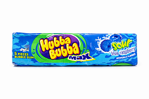 Chiclete Hubba Bubba Max Sour Blue Raspberry Importado EUA
