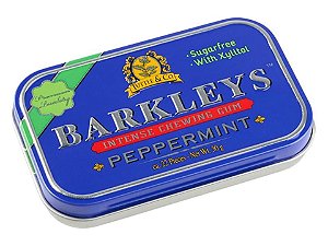 Barkley's Chewing Gum Peppemint Sugarfree 30g - Importado Europa