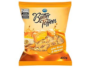 Bala Butter Toffees Maracujá Arcor 400g