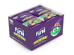 Bala Gelatina Fini Dentaduras da Bruxa C/ 12unid
