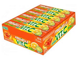 Drops Freegells VIT C Citrus Caixa C/12unid - 334g