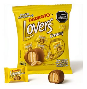 Bombom Dadinho Lovers Creamy 660g - Dizioli
