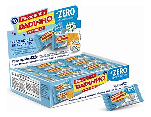 Paçoca Dadinho Diet Zero C/24 Und 18g