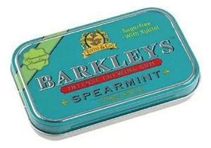 Chicle Barkleys Spearmint Hortelã 30g Sem Açúcar Sem Glúten