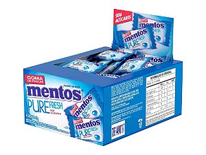 Chiclete Mentos Pure Fresh Perfetti Caixa C/60 120g