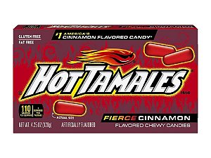 Bala Canela Hot Tamales Fierce Cinnamon 120g - Importado EUA