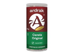 Cristais de Gengibre e Canela Original Tubo 15g - Ardrak