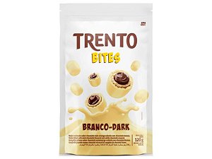 Chocolate Trento Bites Branco Dark Stand Up 120g