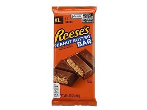 Chocolate Reese's Peanut Butter Bar XL 120g - Importado EUA
