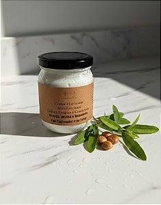 Creme Hidratante 3 em 1 - Ucuúba, Jojoba e Hamamélis - Fios Cacheados e / ou Secos