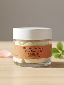 Hidratante Facial - Rosa Mosqueta e Gerânio