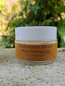 Hidratante Facial Rosa Mosqueta e Gerânio 30 gramas
