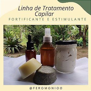 Linha de tratamento capilar Fortificante e Estimulante