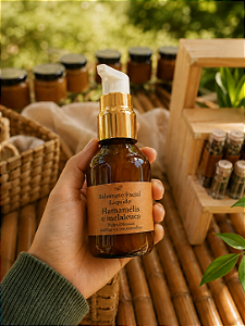 Hamamélis e Melaleuca - Sabonete Facial para peles Oleosas, Acneica, e com manchas
