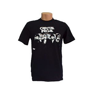 CAMISETA MASCULINA CAPITAL INICIAL MÚSICA URBANA