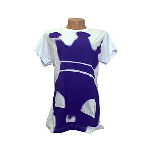 CAMISETA FEMININA COROA TA25 BRANCA