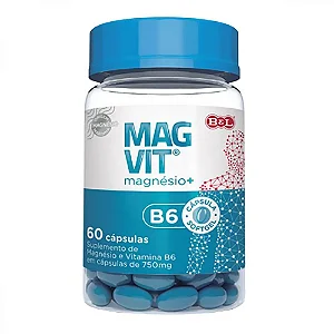 Magvit + B6 750mg Com 60 Capsulas