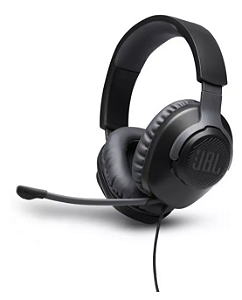 Headset Gamer JBL Para Consoles E Pc Driver 40mm Quantum 100 Preto