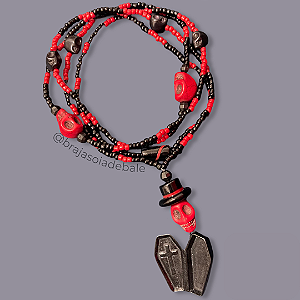 Guia Exu com caixão 1 fio