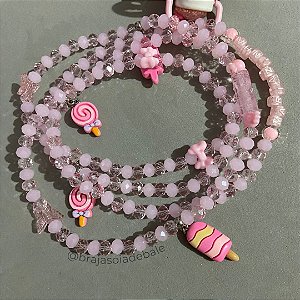 Guia de ere Rosa cristal com nome