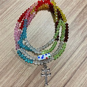 Guia de 7 linhas em cristal