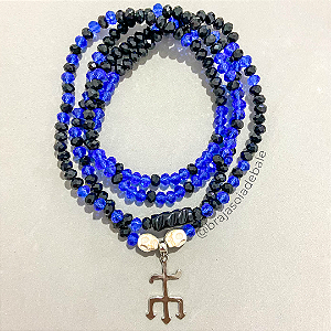 Guia de exu tranca rua em cristal