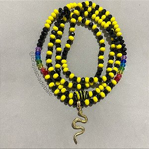 Guia Oxumare em cristal