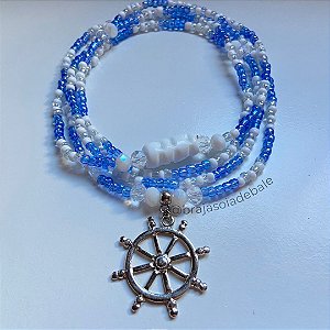 Guia de marinheiro/marujo/pescador em miçangas