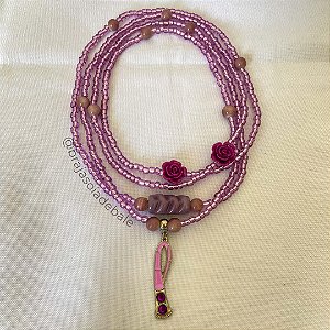 Guia de Nana lilas com pedras