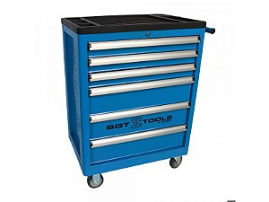 Carrinho de Ferramentas 6 Gavetas Azul Sigma Tools - 1205100602